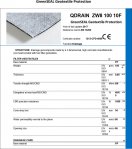 Q-Drain Technical Data Sheet